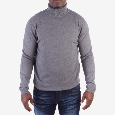 Mens mock 2024 turtleneck with pocket