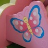 INFURNIC Vanity Tables Kids Wooden Standing Mirror Fairy Theme Hand Carved with Storage for Playrooms, Pink, 16.92"*14.96"*50" - 3 of 4