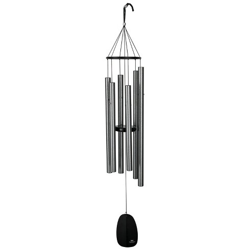 Woodstock Chimes Signature Collection, Bells of Paradise, 44'' Silver Wind Chime BPLAS - image 1 of 4