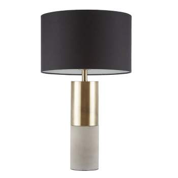 Fulton Table Lamp (Includes CFL Light Bulb) Gold/Black