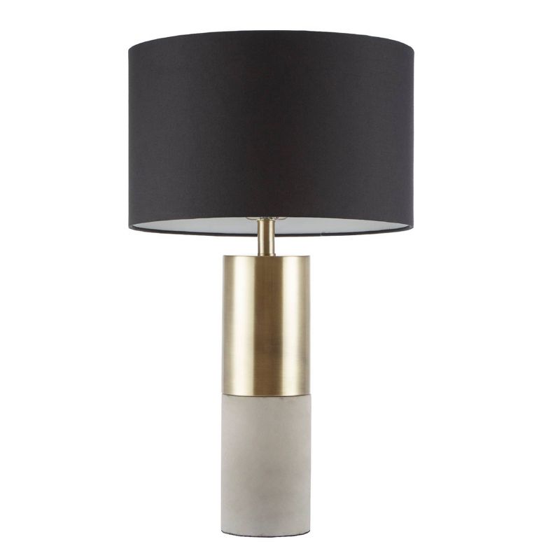 Fulton Table Lamp (Includes CFL Light Bulb) Gold/Black, 1 of 6