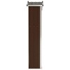 vidaxl Garden shed Tool Organizer - Galvanized Steel Outdoor Storage House with Vented Design, Brown, 45.7" x 17.7" x 68.9" - 4 of 4