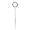 Black Bow Jewelry Sterling Silver, Jersey Collection, Large Number 45 Pendant - 2 of 4