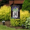 Briarwood Lane Everyday Garden Flag 12x18 For Outdoor Farmhouse Monogram Letter H Garden Flag Flags For Outside - 4 of 4
