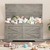 Coucheta 39.4" Farmhouse Storage Bench with Lid, Toy Chest with Soft-Close Hinge & 350lb Capacity, Style Entryway Storage Trunk - 4 of 4