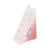 Unique Bargains Triangle Frosted Hair Clips Gradient Pink 1 Pc - 4 of 4