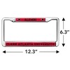 Clark Atlanta University Alumni Full Size Standard License Plate Metal Frame - 4 of 4