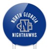 University of North Georgia Nighthawks Acrylic Cake Topper Party Decoration for Wedding Anniversary Birthday Graduation - 3 of 4