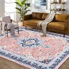 Washable Area Rug for Living Room, Bedroom, Dining, Vintage, Non-Slip, Stain-Resistant - 2 of 4