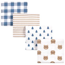 Luvable Friends Hudson Baby Flannel Receiving Blankets 7pk Dino Garden