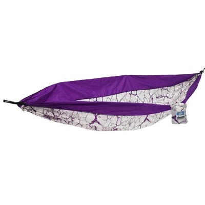 Equip 1 Person Travel Hammock - Purple Lightning