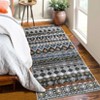 Modern Farmhouse Washable Indoor Area Rugs, Soft Non Slip Floor Carpet for Bedroom Living Room - 3 of 4
