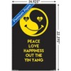 Trends International Peace Love Happy Unframed Wall Poster Prints - 3 of 4