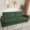 83 Inches Modern Oversized Loveseat Sofa for Living Room, Deep Seat 3-Seater Couch with Removable Washable Cover, Cozy Comfort Sofa - 3 of 4