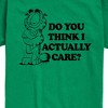 Boys' - Garfield - Do You Think I Actually Care Short Sleeve Graphic T-Shirt - 2 of 4