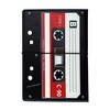 Unique Bargains Retro Cassette Tape Passport Holder Navy Blue White 1 Pc - 4 of 4