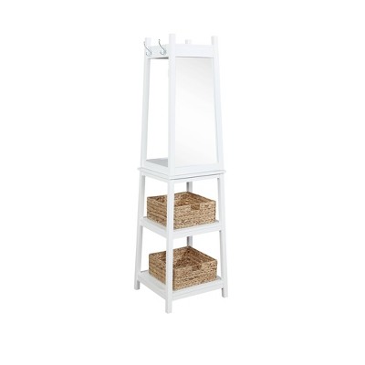 Jolene Rotating Coat Rack White - Powell Company