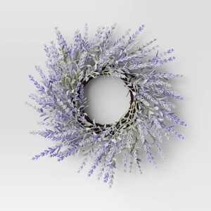 Lavender Mini Wreath - Room Essentials™ - 1 of 3