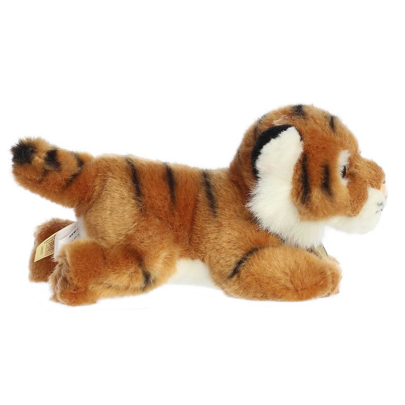 Aurora Miyoni 9" Bengal Tiger Brown Stuffed Animal, 3 of 5