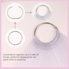 Saviland Professional Salon 150PC Gel Extension Kit - Fan Display Tips w/ Display Rings for Polish Practice & Training. - 3 of 4
