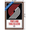 Trends International NBA Portland Trail Blazers - Logo 21 Framed Wall Poster Prints - 3 of 4