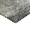 Beige Taupe And Gray Abstract Washable Indoor Outdoor Area Rug - 4 of 4