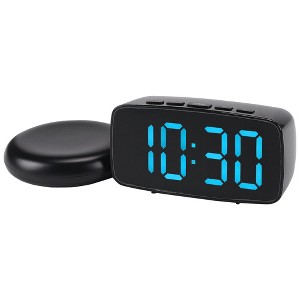 REGALWOVEN HMETOL Digital Corded Electric Plastic Dimmable Alarm Clock 4.7"L x 1.6" Wx 2.4" H 1 Pc - 1 of 4