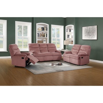 CAVINAS 18.5 Inch Modern Recliner Chair,Upholstered Home Theater Seating with Adjustable Backrest and Footrest