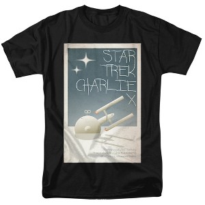 Star Trek Tos Episode 2 Adult T-Shirt Black - 1 of 4