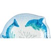 Beachcombers Dolphin Glass Plate - 2 of 4