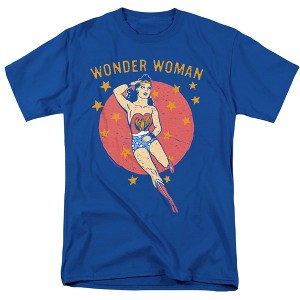 Dc Wonder Circle Adult T-Shirt - 1 of 4