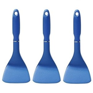 Norpro 10" Heat-Resistant Non-Slip Grip Nylon Turner - The Original Half Spatula - 1 of 4