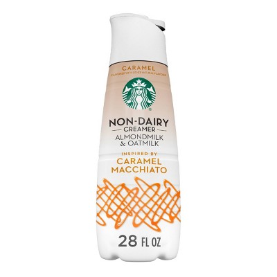Starbucks Almond Milk and Oat Milk Caramel Macchiato Coffee Creamer - 28 fl oz