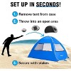 PAGED Camping Tent Hiking Tent Easy Setup for Fishing, Car Camping, Hiking, Mountaineering, Outdoor - 2 of 4