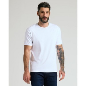 Men's White Classic Pima Crew - True Classic - 1 of 4