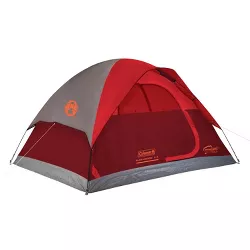 Coleman Flatwoods II 4 Person Tent - Red