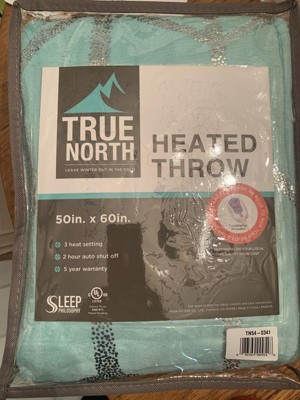 Arielle Metallic Print Electric Heated Throw Blanket Target