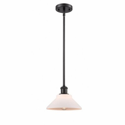 Orwell - 1 Light Stem Hung Mini Pendant In Industrial Style-8 Inches Tall and 8.38 Inches Wide