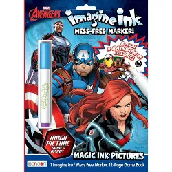 Avengers Imagine Ink Book
