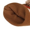 Five Nights At Freddy's Freddy Fazbear Fuzzy Jaquard And Freddy Embroidery Knit Cuff Beanie With Pom Cuff Beanie - 3 of 4