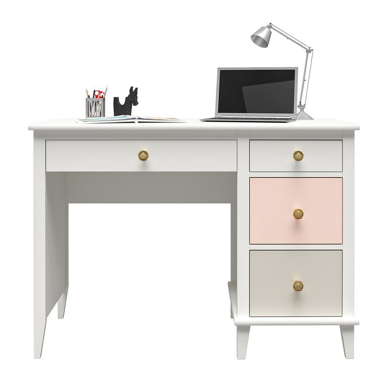 Little Seeds Monarch Hill Poppy Kids’ Desk with 2 Sets of Knobs, 4 of 10