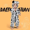 Joyfy Soft Toddler Dalmatian Costume - Halloween Puppy Jumpsuit with Hood, Zip-Up Unisex Baby Animal Outfit - 3 of 4