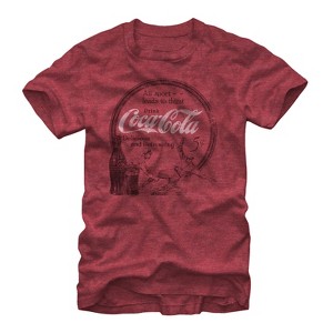 Men's Coca Cola All Sport Leads to Thirst T-Shirt - 1 of 4