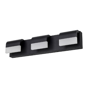 DAKAFUL Modern LED Bathroom Vanity Light, Stepless Dimmable Vanity Fixture with Acrylic Shade,Wall Light Over Mirror/for Bedroom - 1 of 4