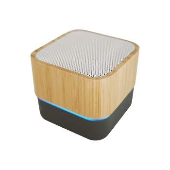 ZTECH Bamboo Mini Portable Bluetooth Speaker, TF Card Supported and Expanded BXS Performance