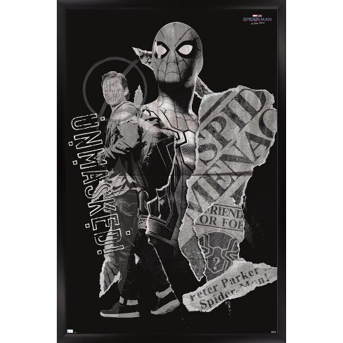 Trends International Marvel Comics - Green Goblin - Miles Morales  Spider-Man #14 Unframed Wall Poster Print White Mounts Bundle 22.375 x 34