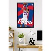 Trends International NBA Philadelphia 76ers - Jared McCain 25 Framed Wall Poster Prints - 2 of 4