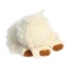 Aurora Medium Sleepy Lamb Miyoni Realistic Stuffed Animal White 10" - 2 of 4