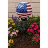 Very Cool Stuff Gazing Globe for Lawn and Garden, Stars & Stripes, 10" - 3 of 3