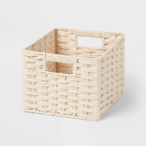 Paper rope media deals basket